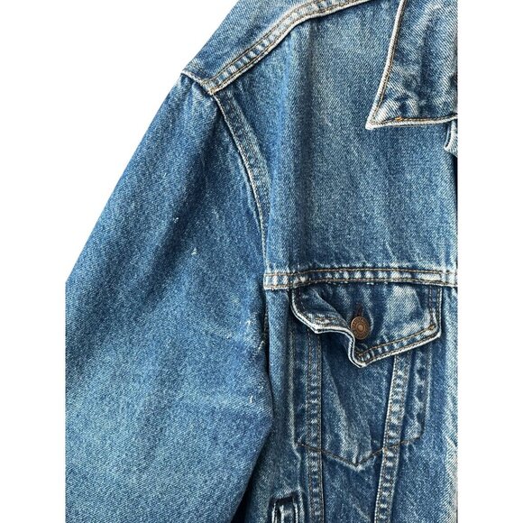 Vintage Levi's "Dad Jacket" Trucker Denim | Y2K Oversized 90s Vibes - Picture 8 of 10